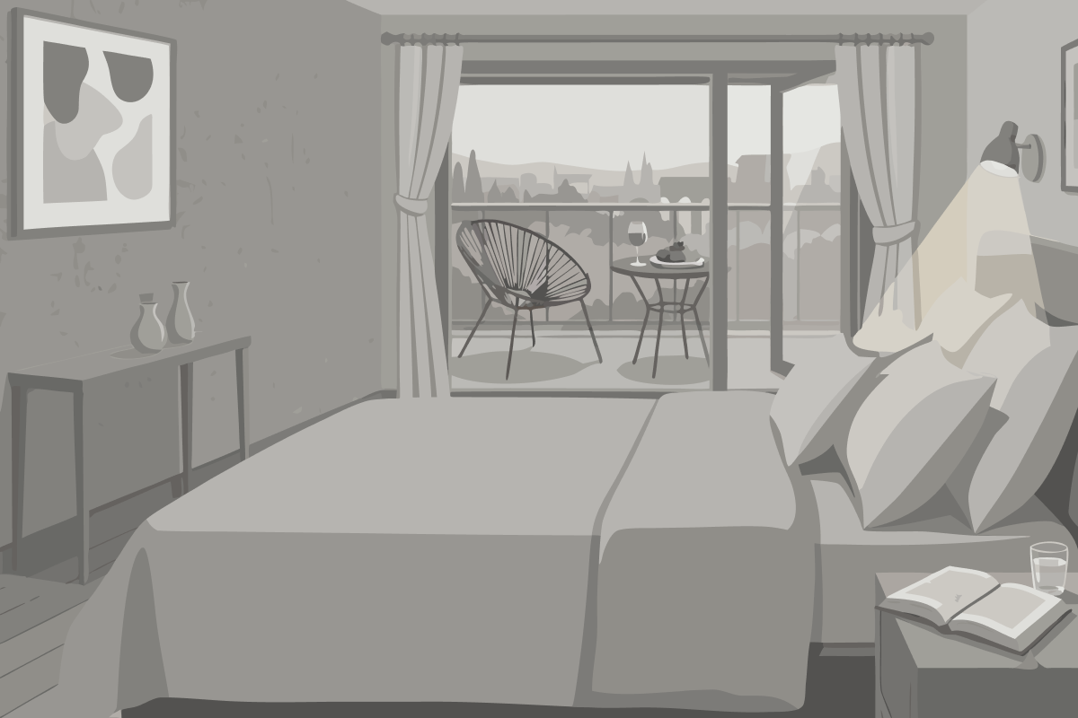 Suite with Mountain View